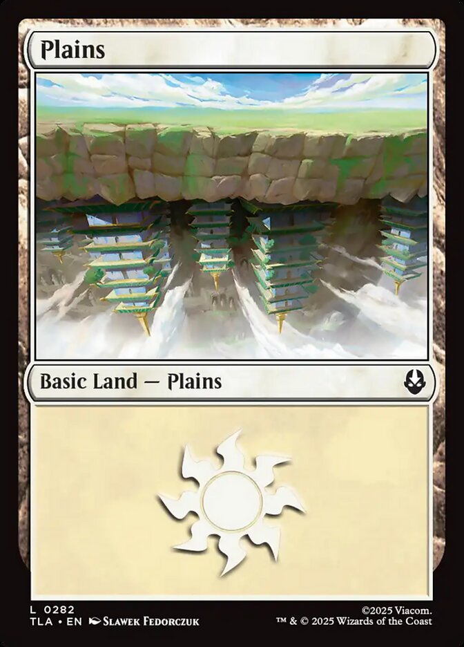 MTG Card Title: Plains TLA/282