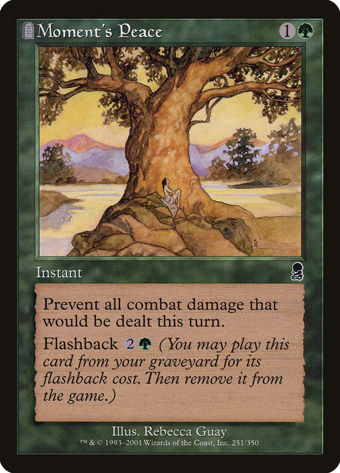 MTG Card Title: Moment's Peace ODY/251