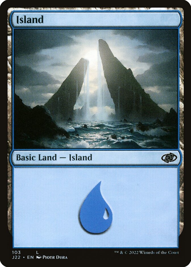 MTG Card Title: Island J22/103