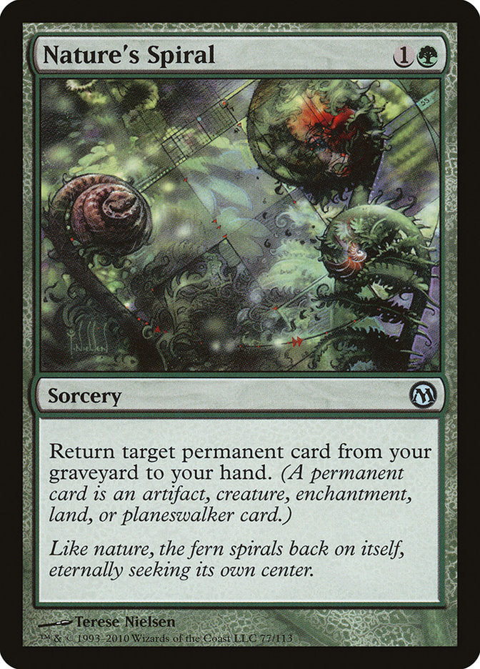 MTG Card Title: Nature's Spiral DPA/77