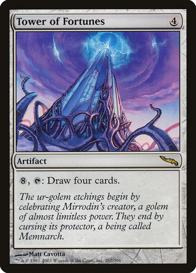 MTG Card Title: Tower of Fortunes MRD/267
