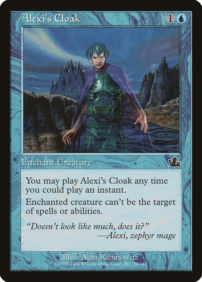 MTG Card Title: Alexi's Cloak PCY/29