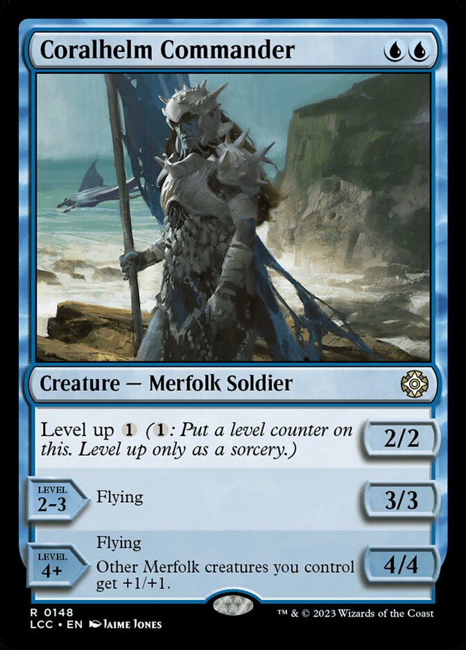 MTG Card Title: Coralhelm Commander LCC/148