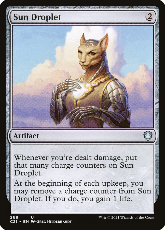 MTG Card Title: Sun Droplet C21/268