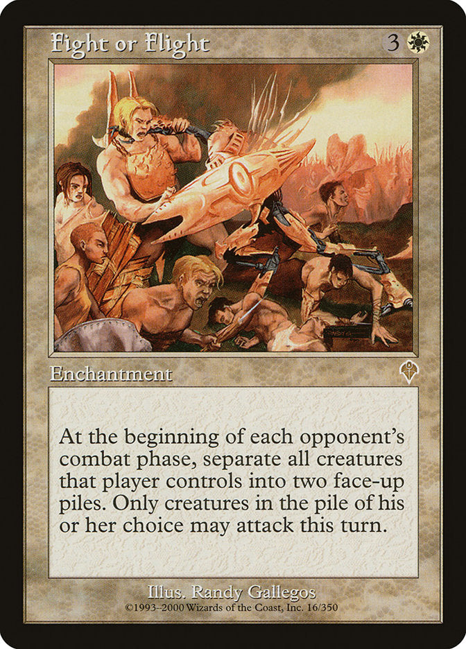 MTG Card Title: Fight or Flight INV/16