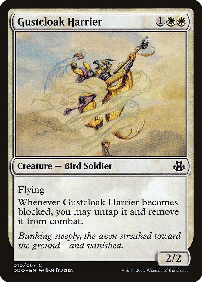 MTG Card Title: Gustcloak Harrier DDO/10