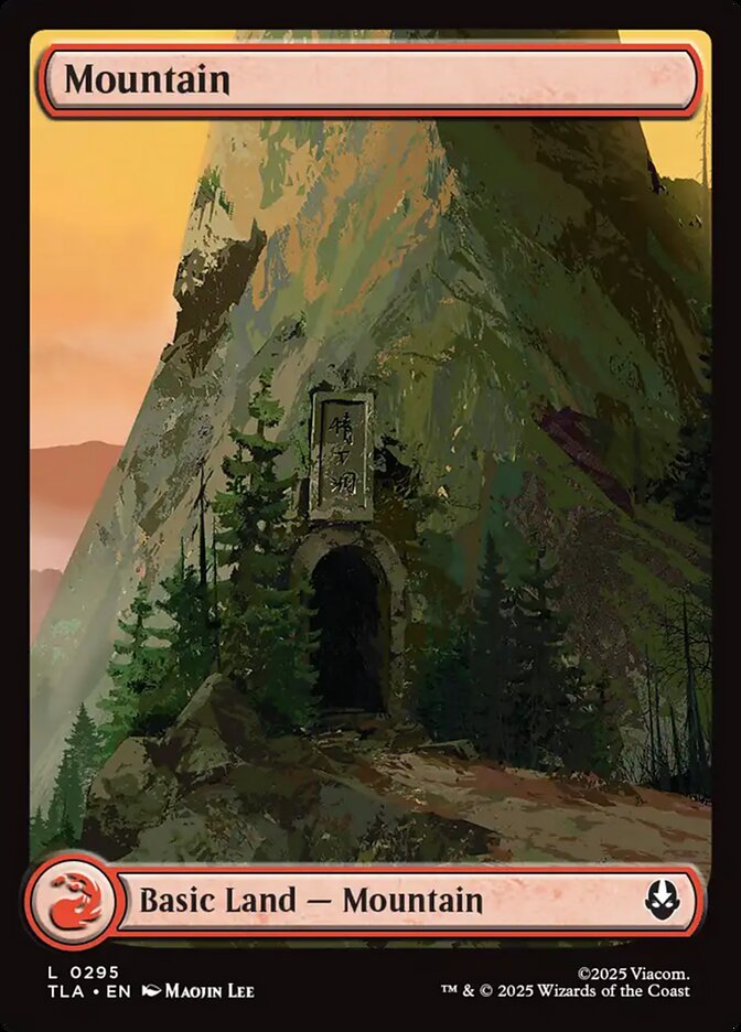 MTG Card Title: Mountain TLA/295