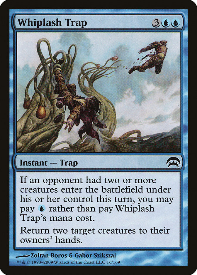 MTG Card Title: Whiplash Trap HOP/16
