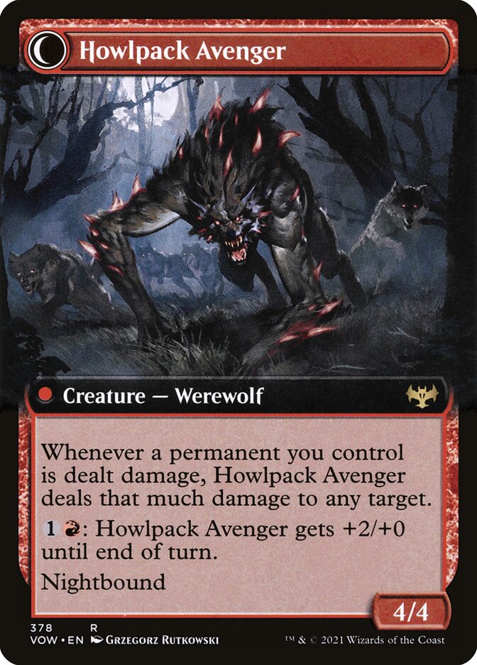 Ill-Tempered Loner // Howlpack Avenger VOW/378