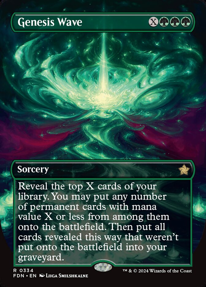 MTG Card Title: Genesis Wave FDN/334