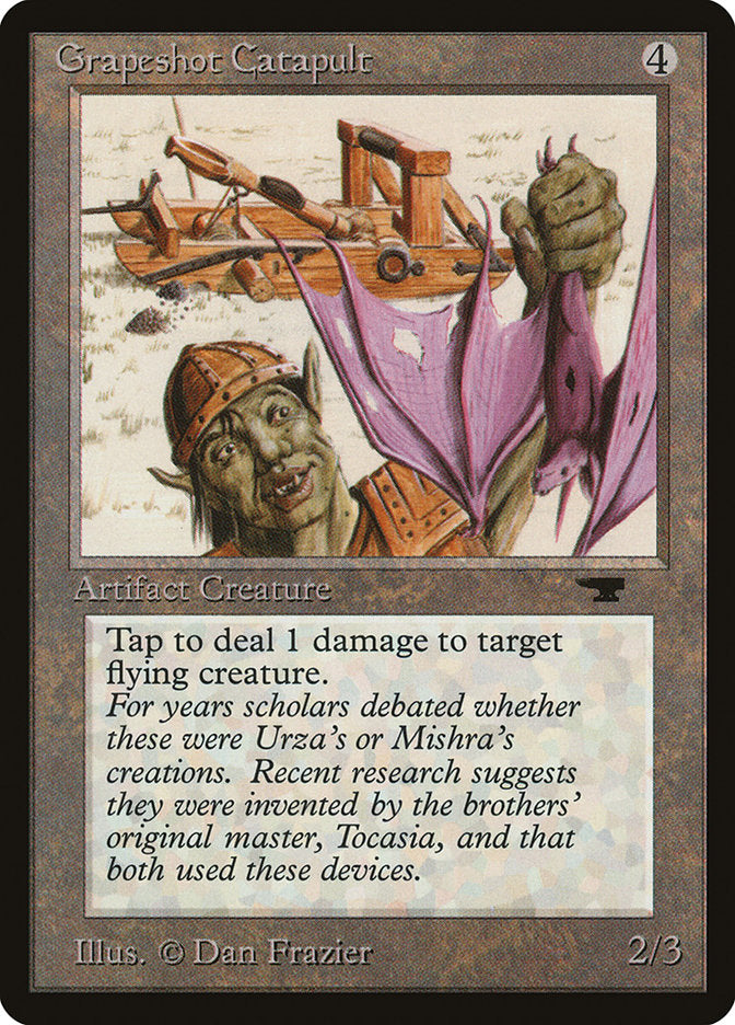 MTG Card Title: Grapeshot Catapult ATQ/52