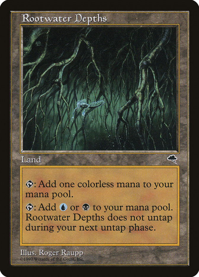 MTG Card Title: Rootwater Depths TMP/323
