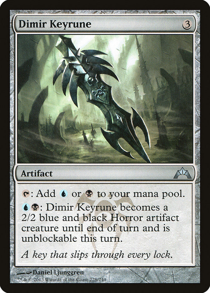 MTG Card Title: Dimir Keyrune GTC/228