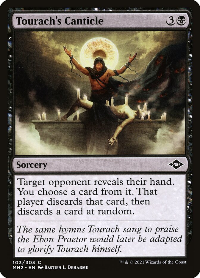 MTG Card Title: Tourach's Canticle MH2/103