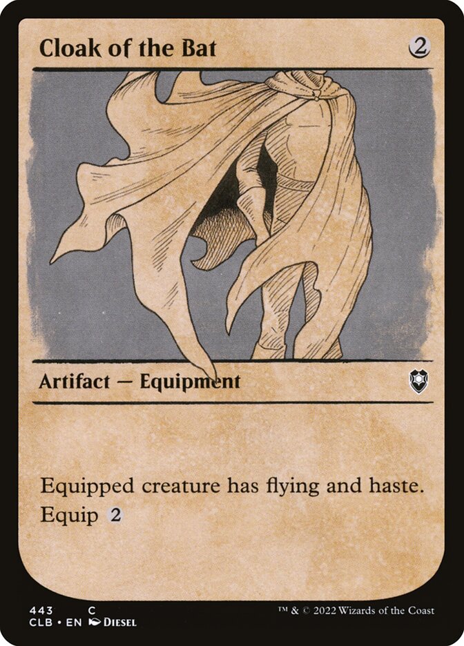 MTG Card Title: Cloak of the Bat CLB/443