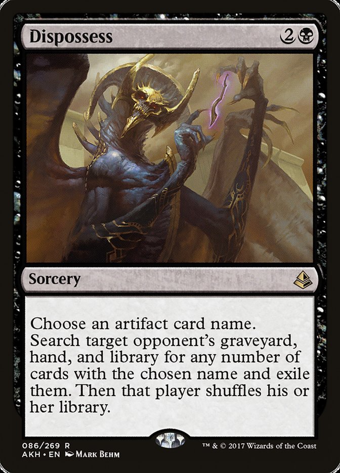 MTG Card Title: Dispossess AKH/86