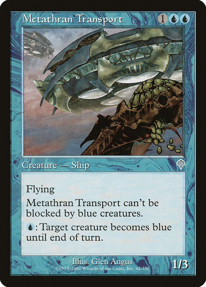 MTG Card Title: Metathran Transport INV/62