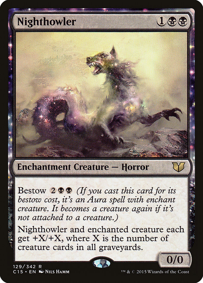 MTG Card Title: Nighthowler C15/129