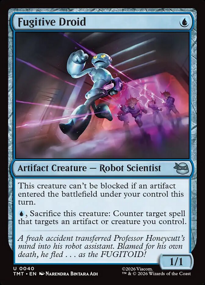 MTG Card Title: Fugitive Droid TMT/40