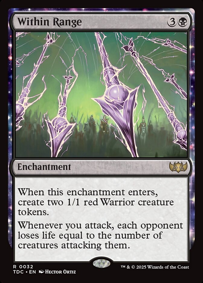 MTG Card Title: Within Range TDC/32