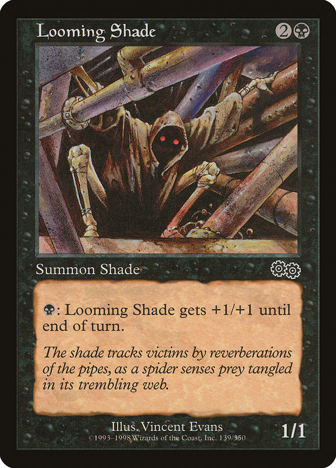 MTG Card Title: Looming Shade USG/139