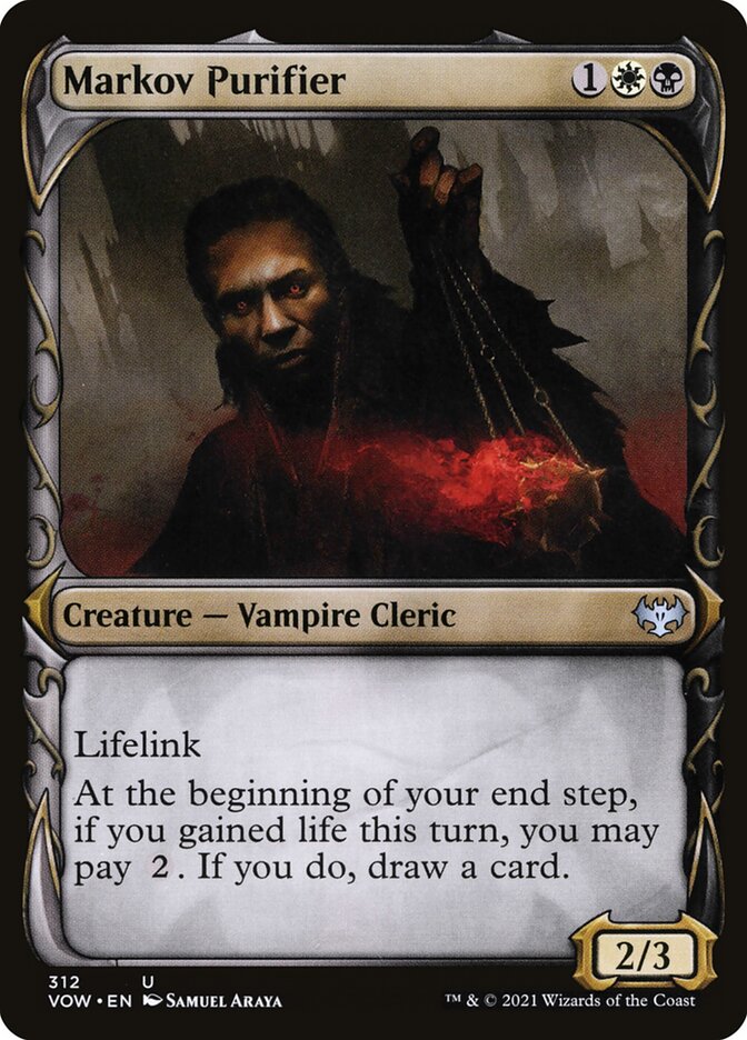MTG Card Title: Markov Purifier VOW/312