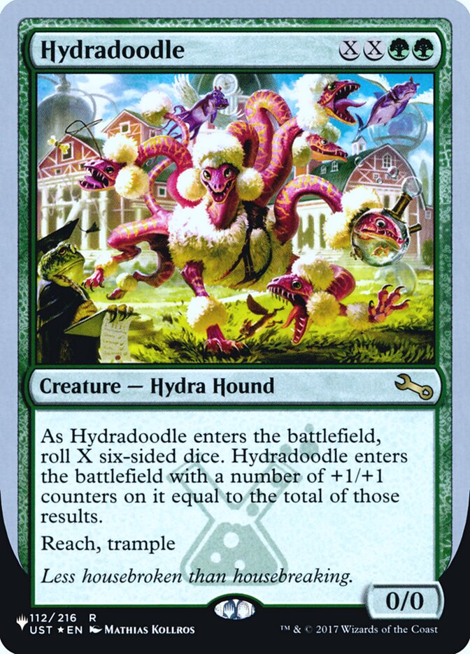MTG Card Title: Hydradoodle ULST/36