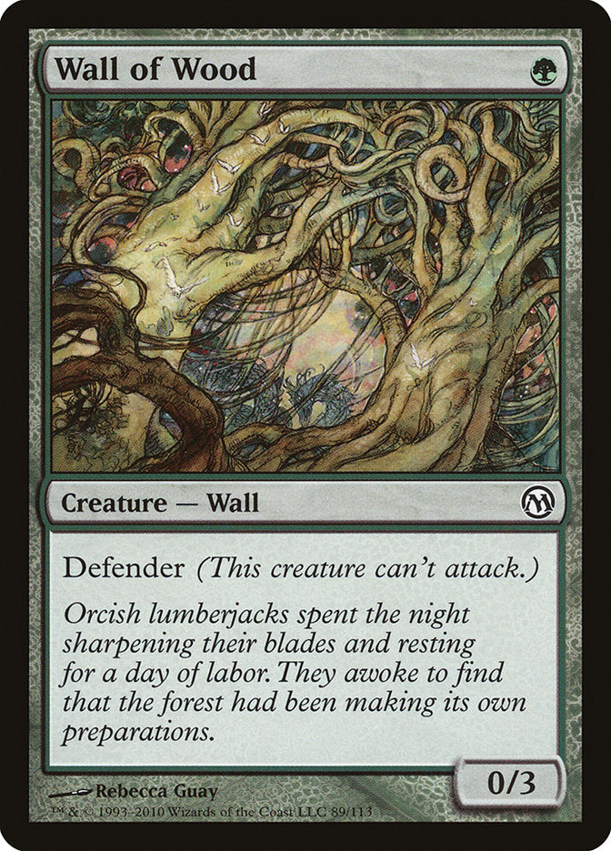 MTG Card Title: Wall of Wood DPA/89