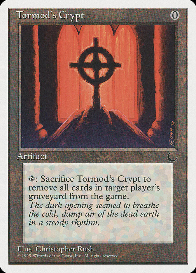 MTG Card Title: Tormod's Crypt CHR/109