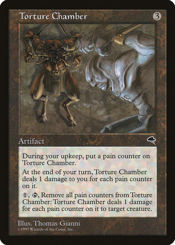 MTG Card Title: Torture Chamber TMP/313