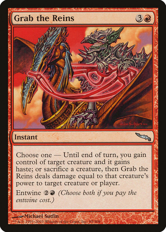 MTG Card Title: Grab the Reins MRD/95