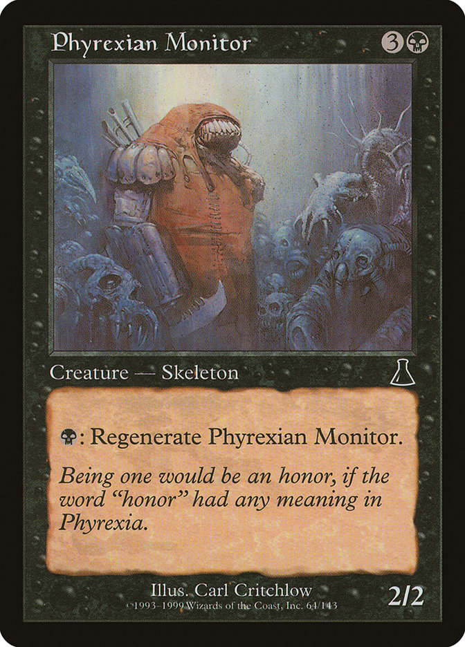 MTG Card Title: Phyrexian Monitor UDS/64