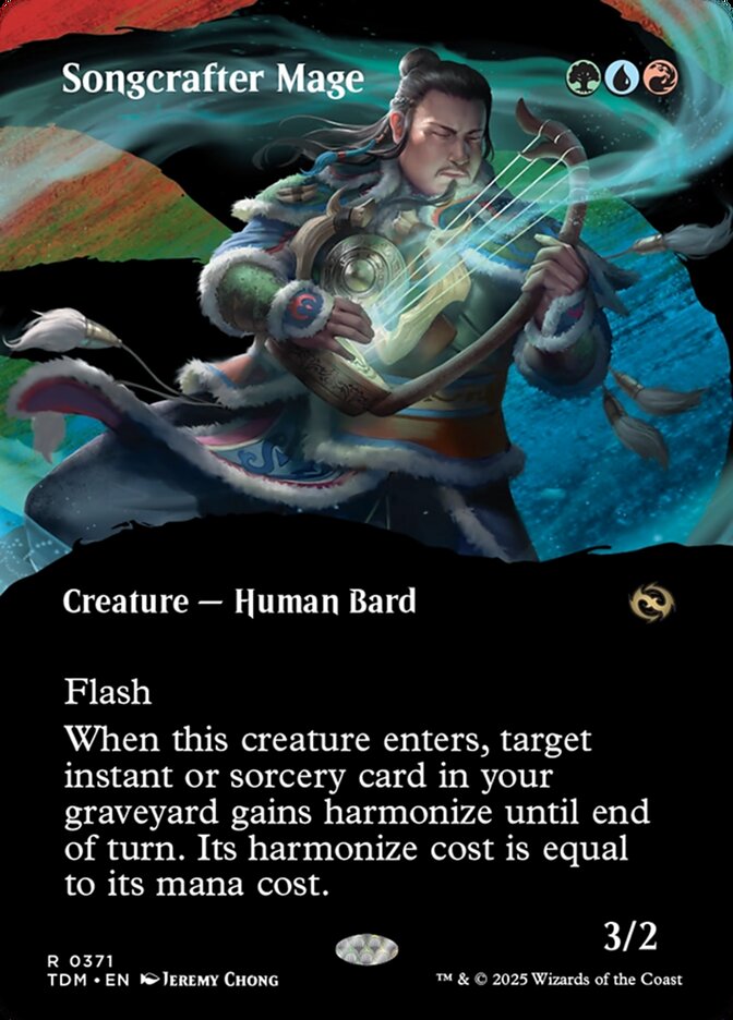 MTG Card Title: Songcrafter Mage TDM/371