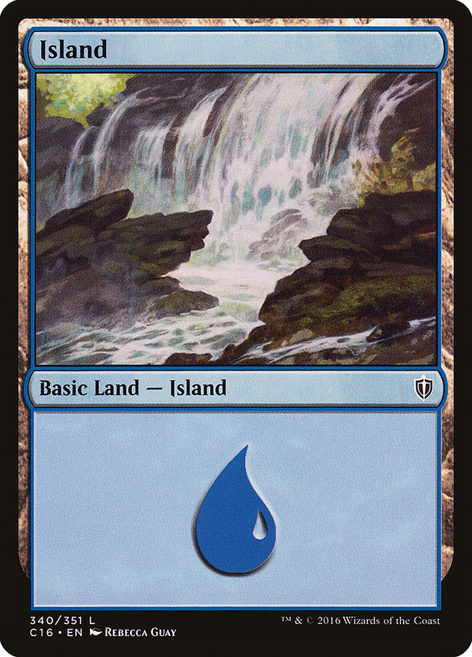 MTG Card Title: Island C16/340