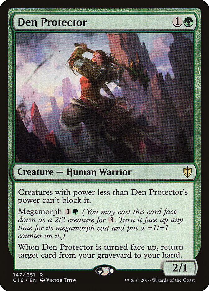 MTG Card Title: Den Protector C16/147