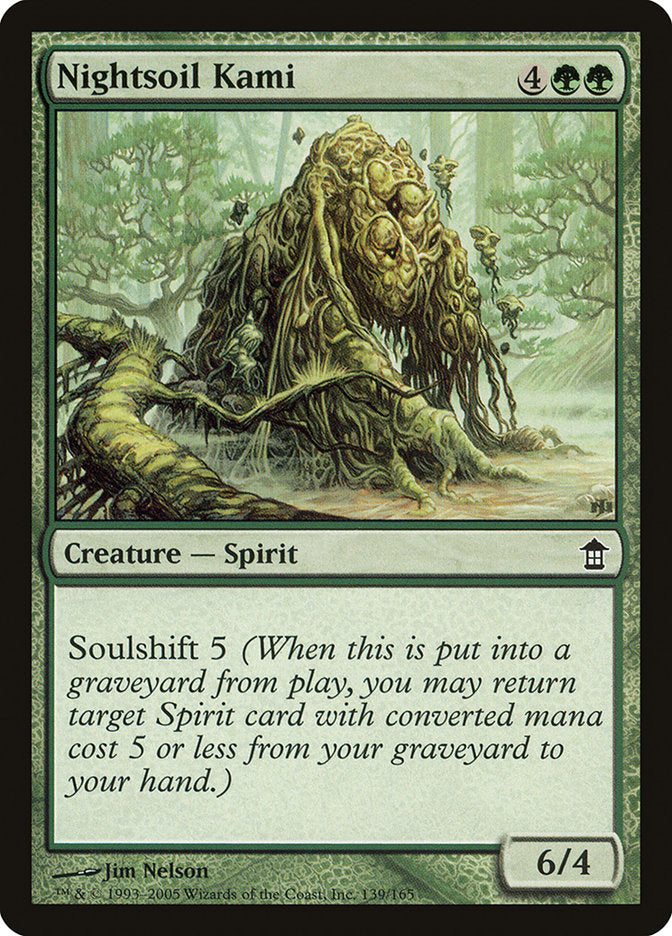 MTG Card Title: Nightsoil Kami SOK/139
