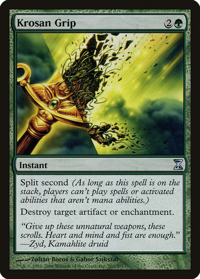 MTG Card Title: Krosan Grip TSP/202