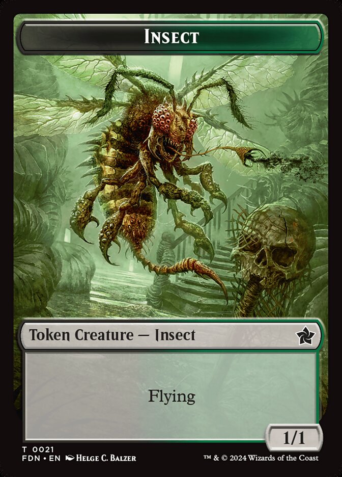 MTG Card Title: Insect TFDN/21