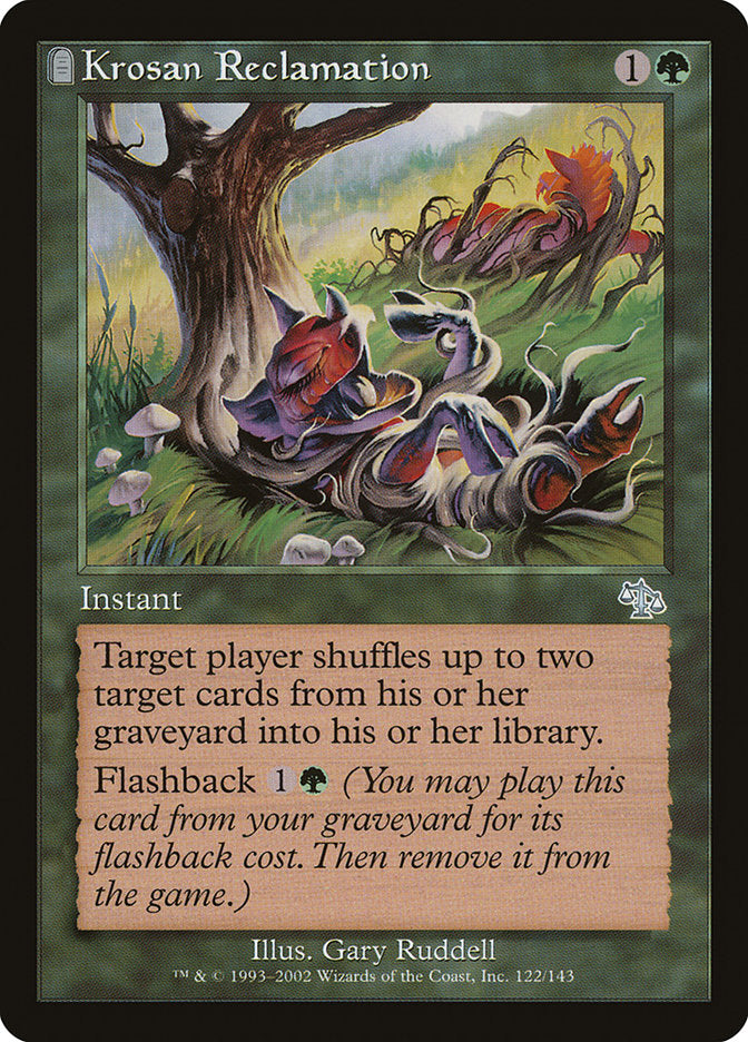 MTG Card Title: Krosan Reclamation JUD/122