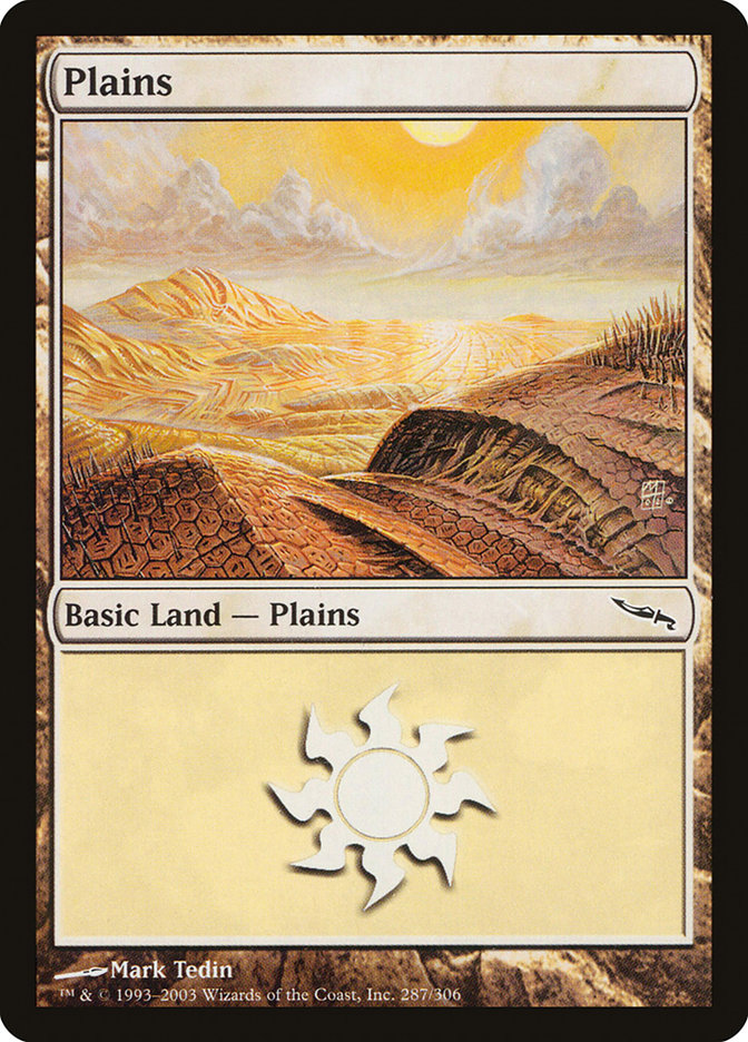 MTG Card Title: Plains MRD/287