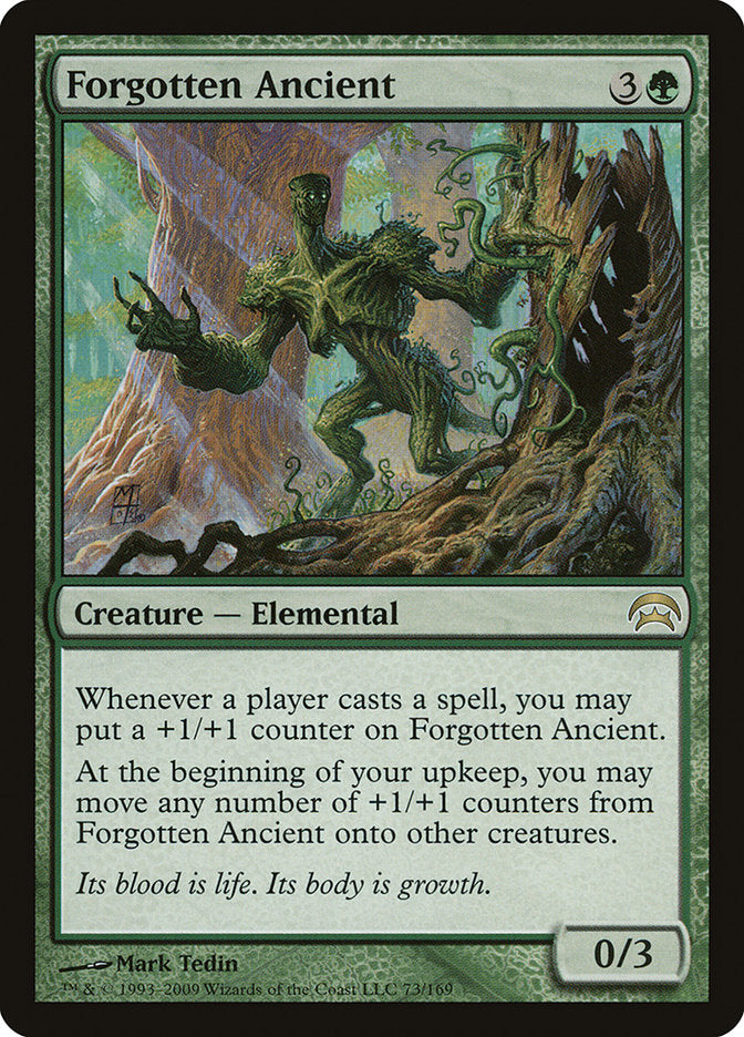 MTG Card Title: Forgotten Ancient HOP/73