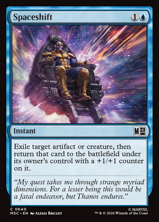 MTG Card Title: Spaceshift MSC/640
