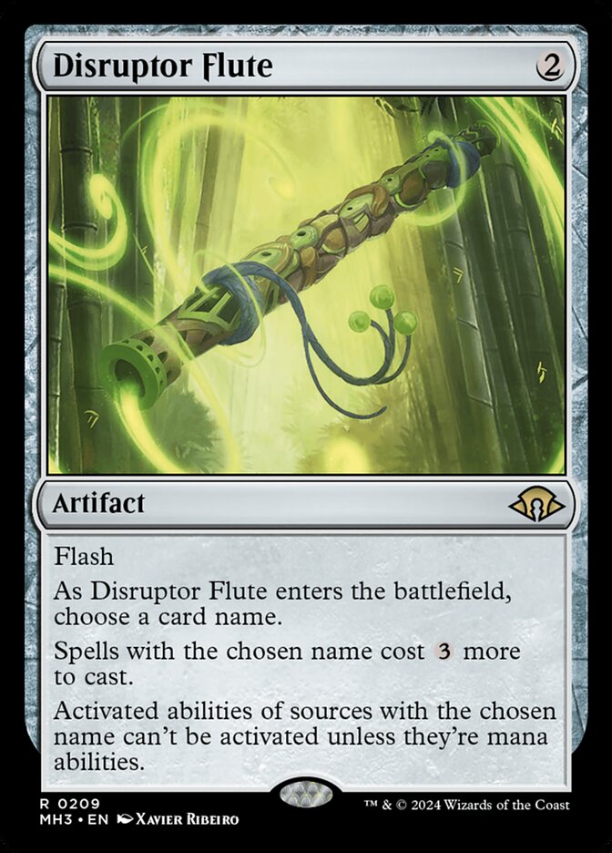 MTG Card Title: Disruptor Flute MH3/209