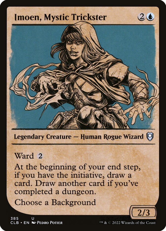 MTG Card Title: Imoen, Mystic Trickster CLB/385