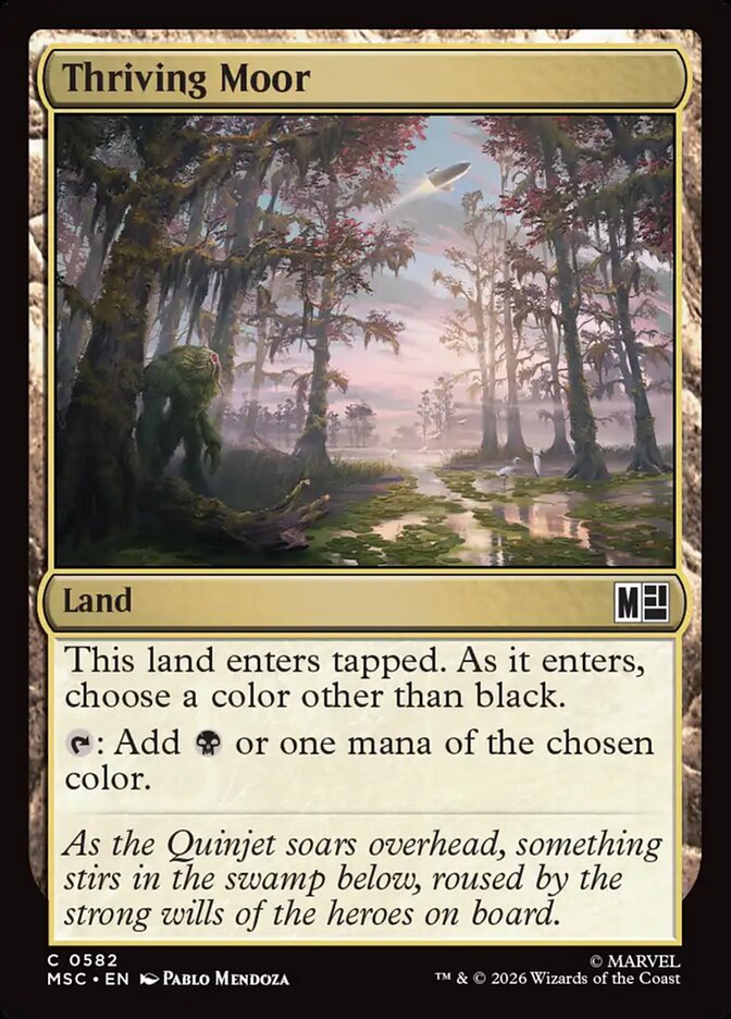 MTG Card Title: Thriving Moor MSC/582