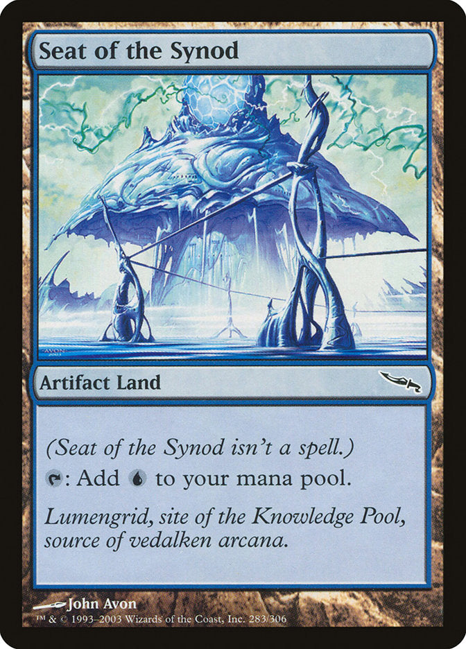 MTG Card Title: Seat of the Synod MRD/283