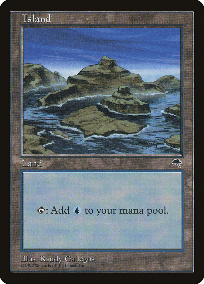 MTG Card Title: Island TMP/338