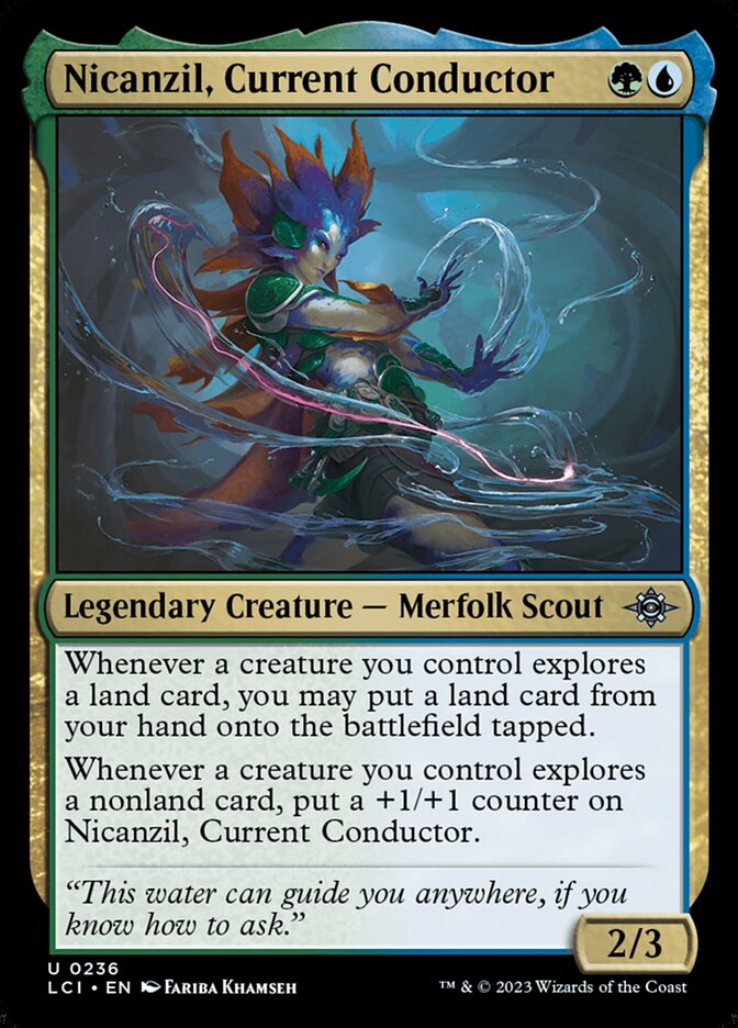 MTG Card Title: Nicanzil, Current Conductor LCI/236