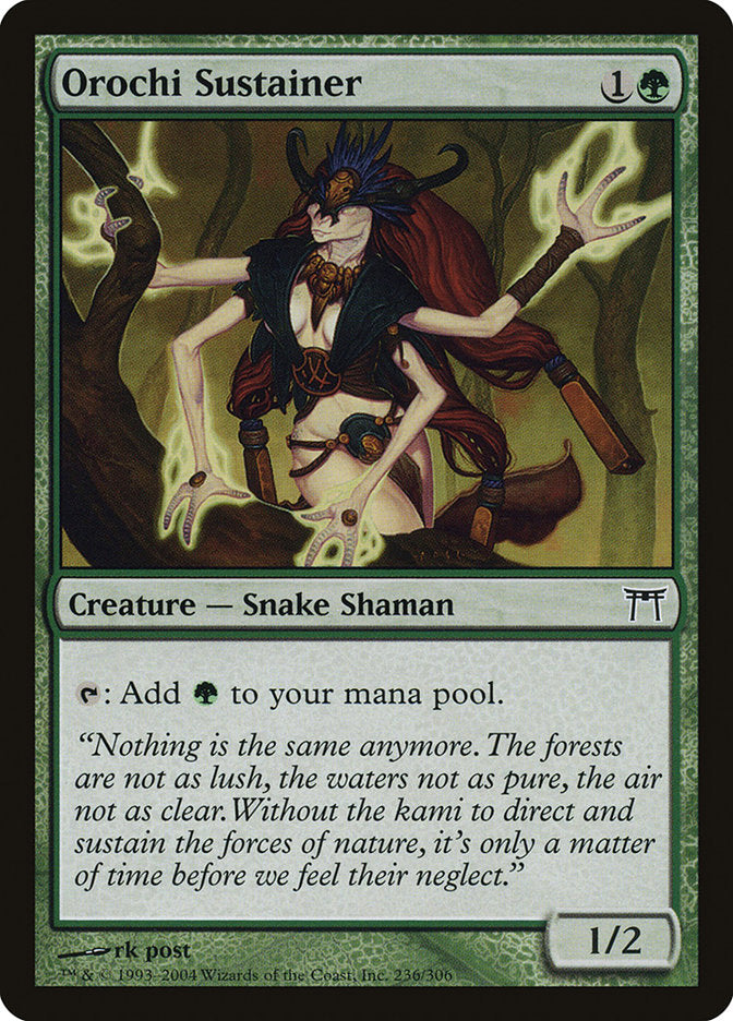 MTG Card Title: Orochi Sustainer CHK/236