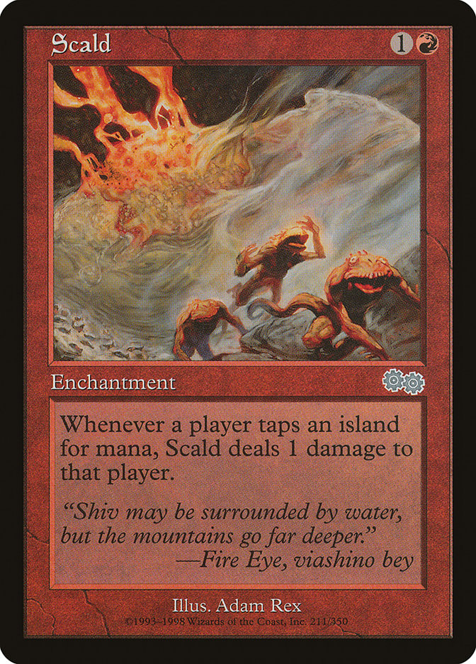 MTG Card Title: Scald USG/211